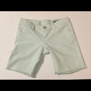 Teal Volcom Denim Shorts